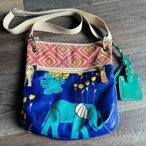 Fossil KeyPer Elephant Crossbody